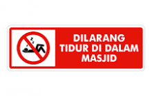 Larangan Tidur Dalam Masjid